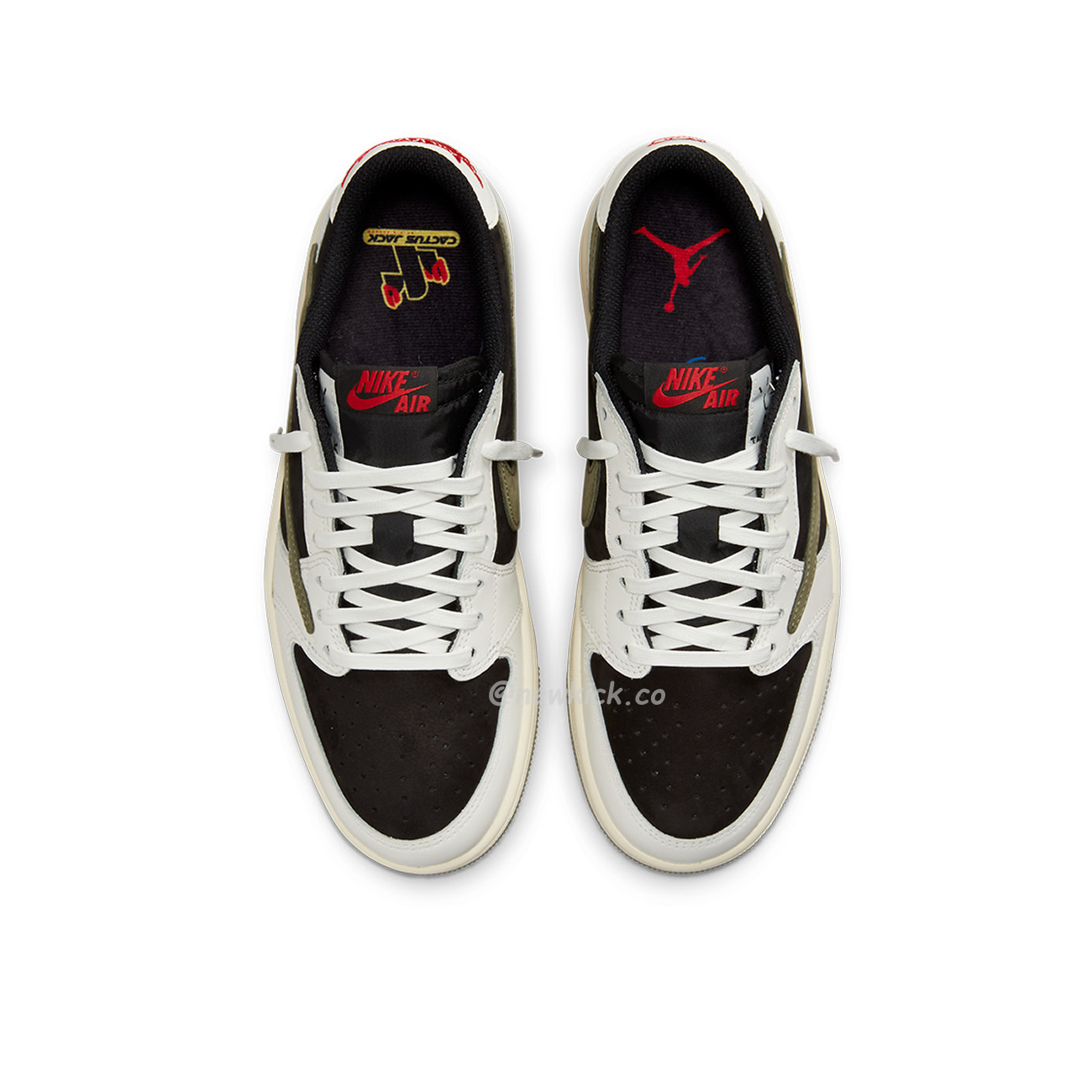 Air Jordan 1 Retro Low Og Sp Travis Scott Olive W Dz4137 106 (42) - www.newkick.vip