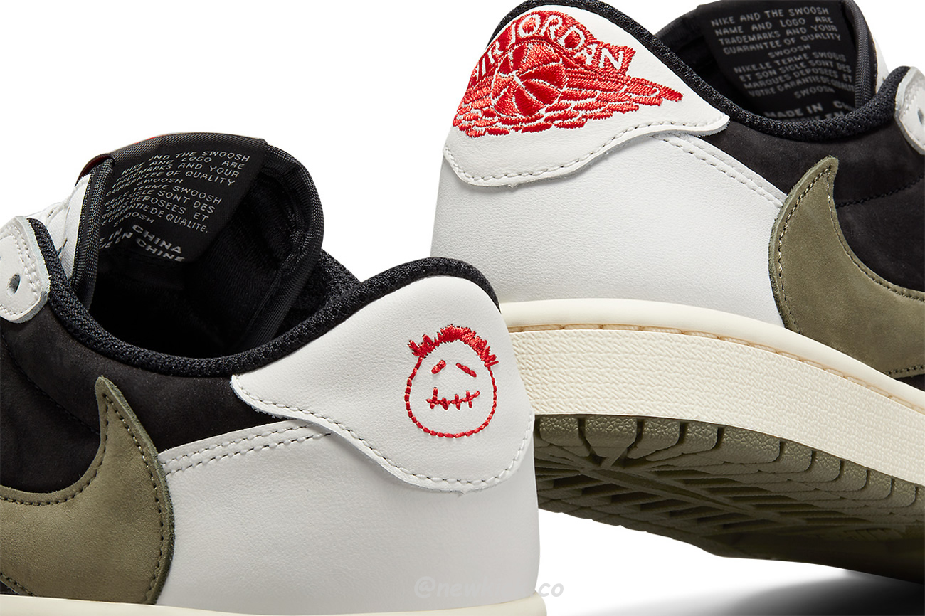 Air Jordan 1 Retro Low Og Sp Travis Scott Olive W Dz4137 106 (45) - www.newkick.vip