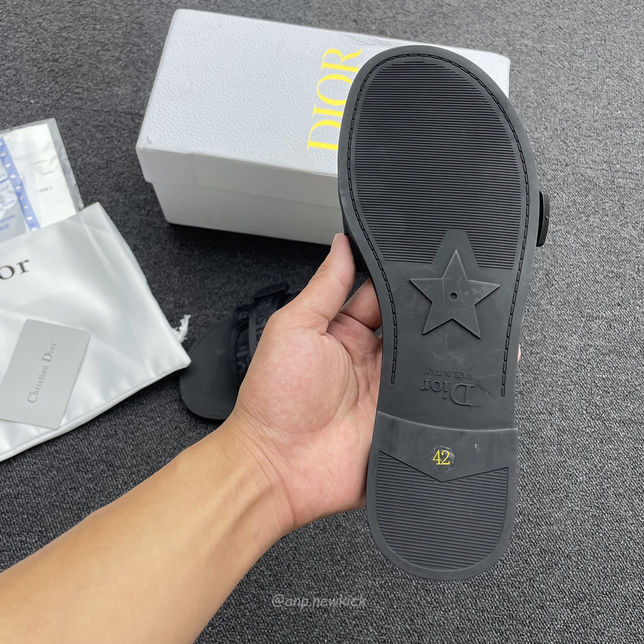 Dior 3d Velcro Sandals (7) - www.newkick.vip