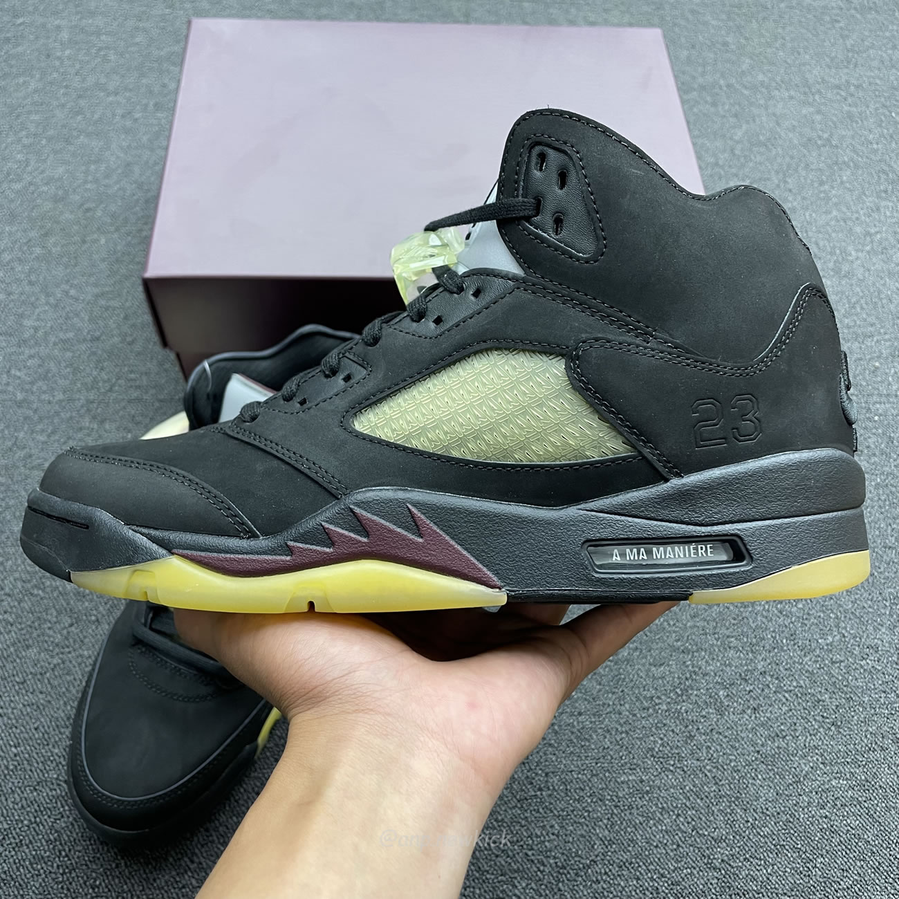 Air Jordan 5 Retro Sp A Ma Maniére Black Fd1330 001 (5) - www.newkick.vip