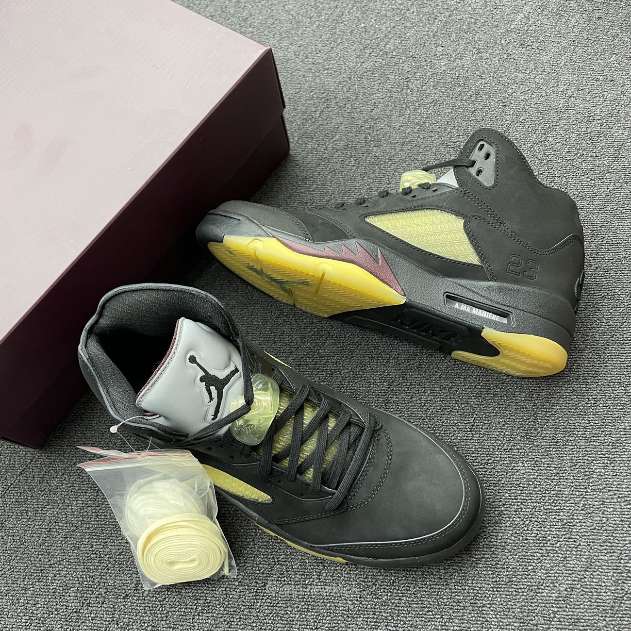 Air Jordan 5 Retro Sp A Ma Maniére Black Fd1330 001 (8) - www.newkick.vip
