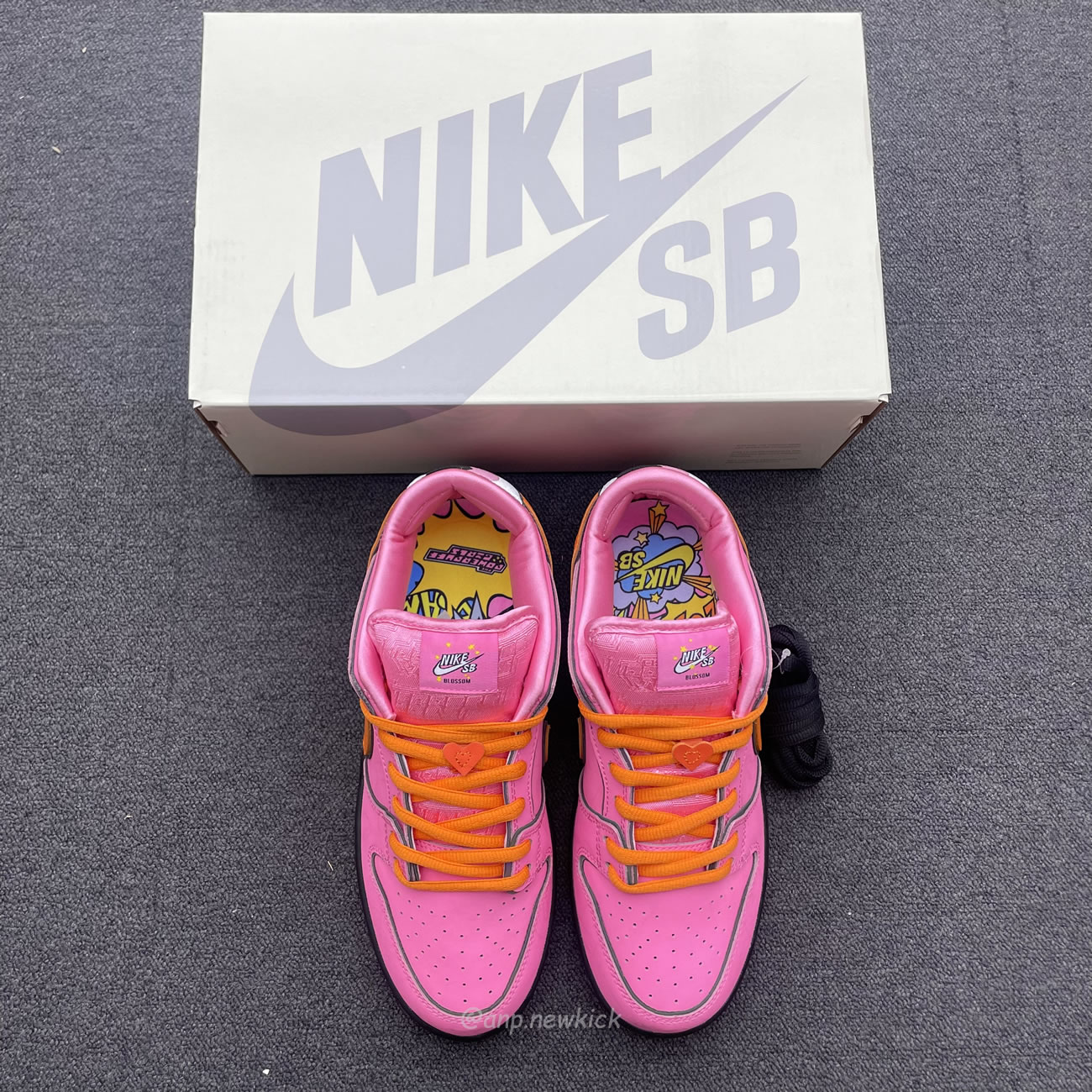 Nike Sb Dunk Low X Powerpuff Girls Blossom Fd2631 600 (7) - www.newkick.vip