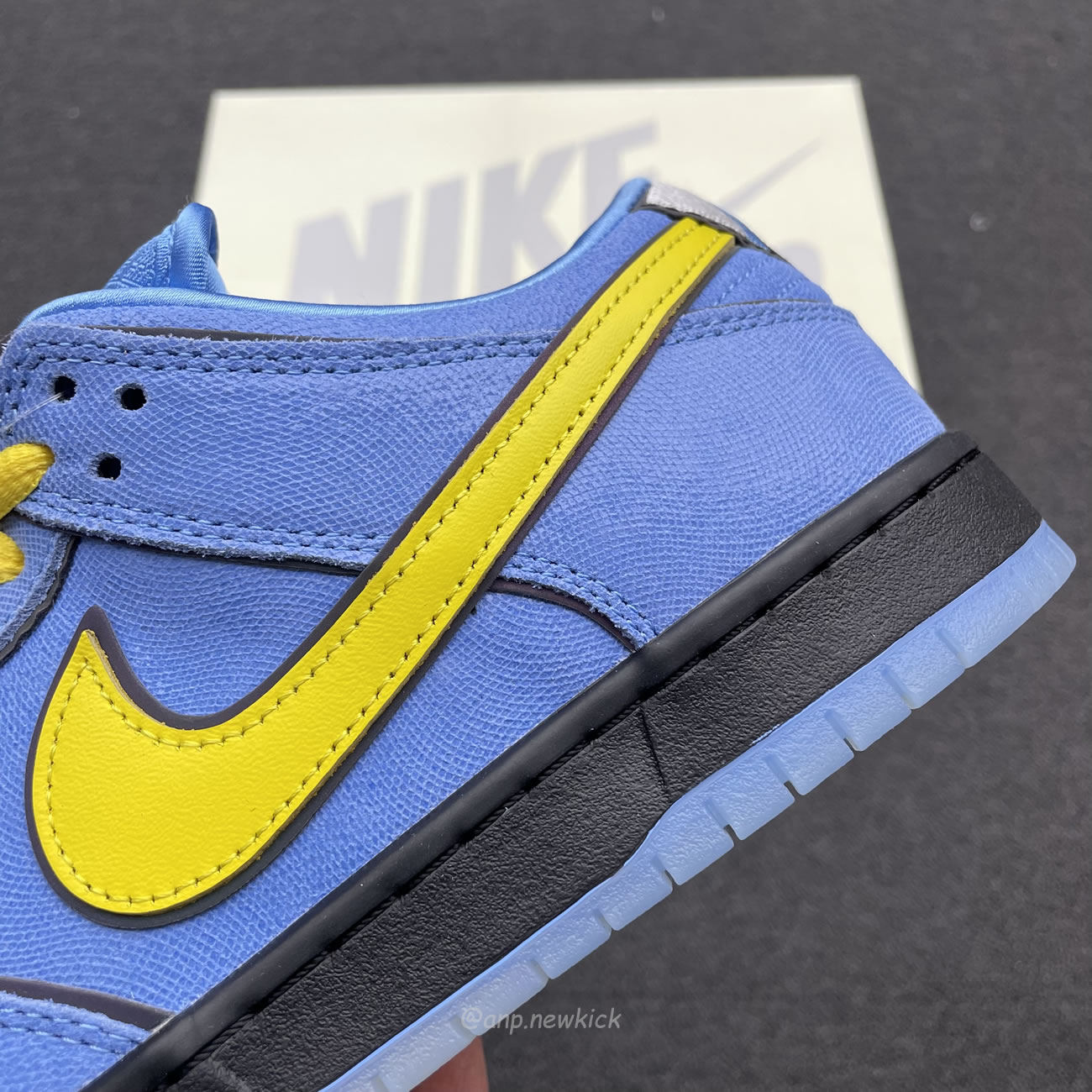Nike Sb Dunk Low X The Powerpuff Girls On Feet Look At Bubbles Fz8320 400 (6) - www.newkick.vip