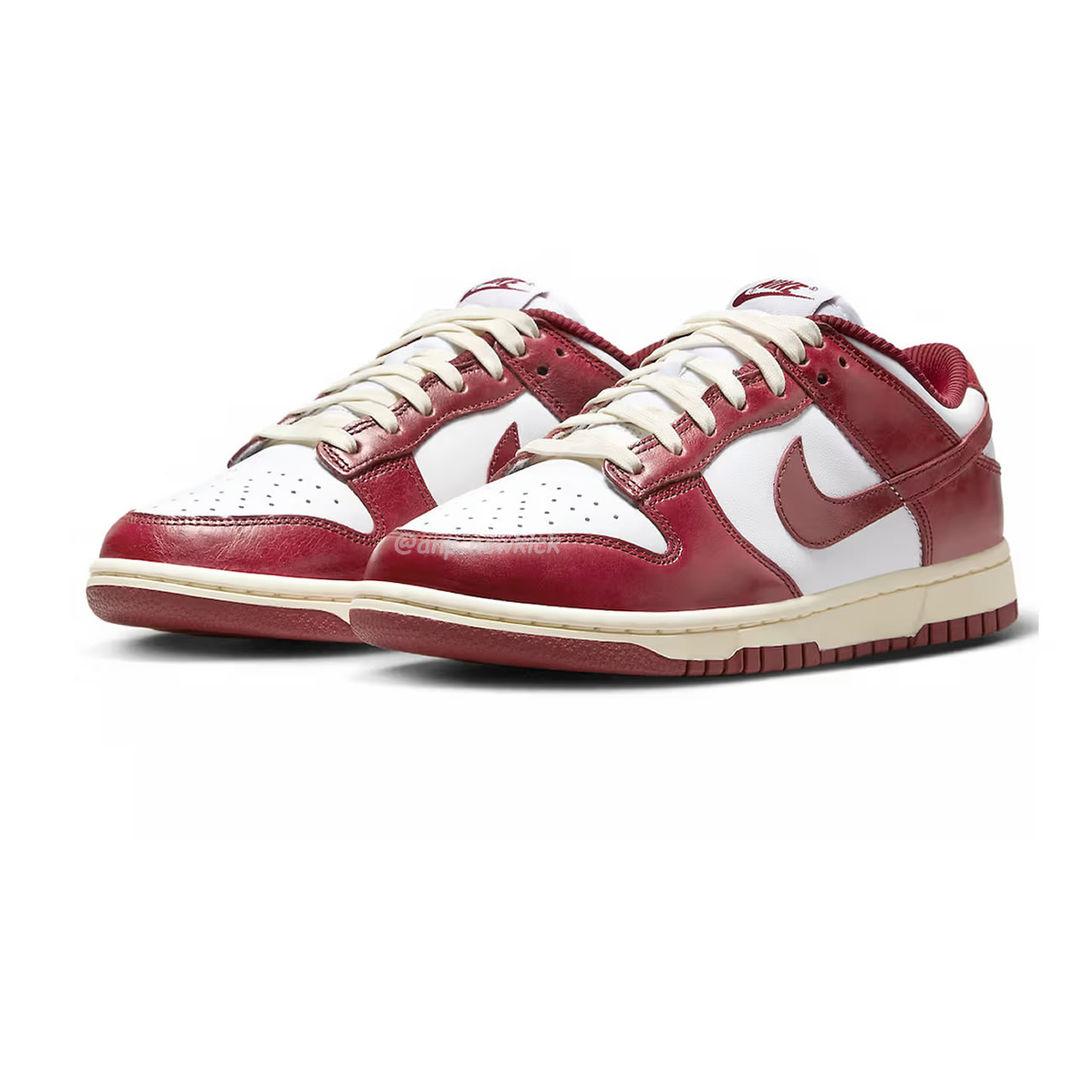 Nike Dunk Low Prm Vintage Team Red Fj4555 100 (13) - www.newkick.vip