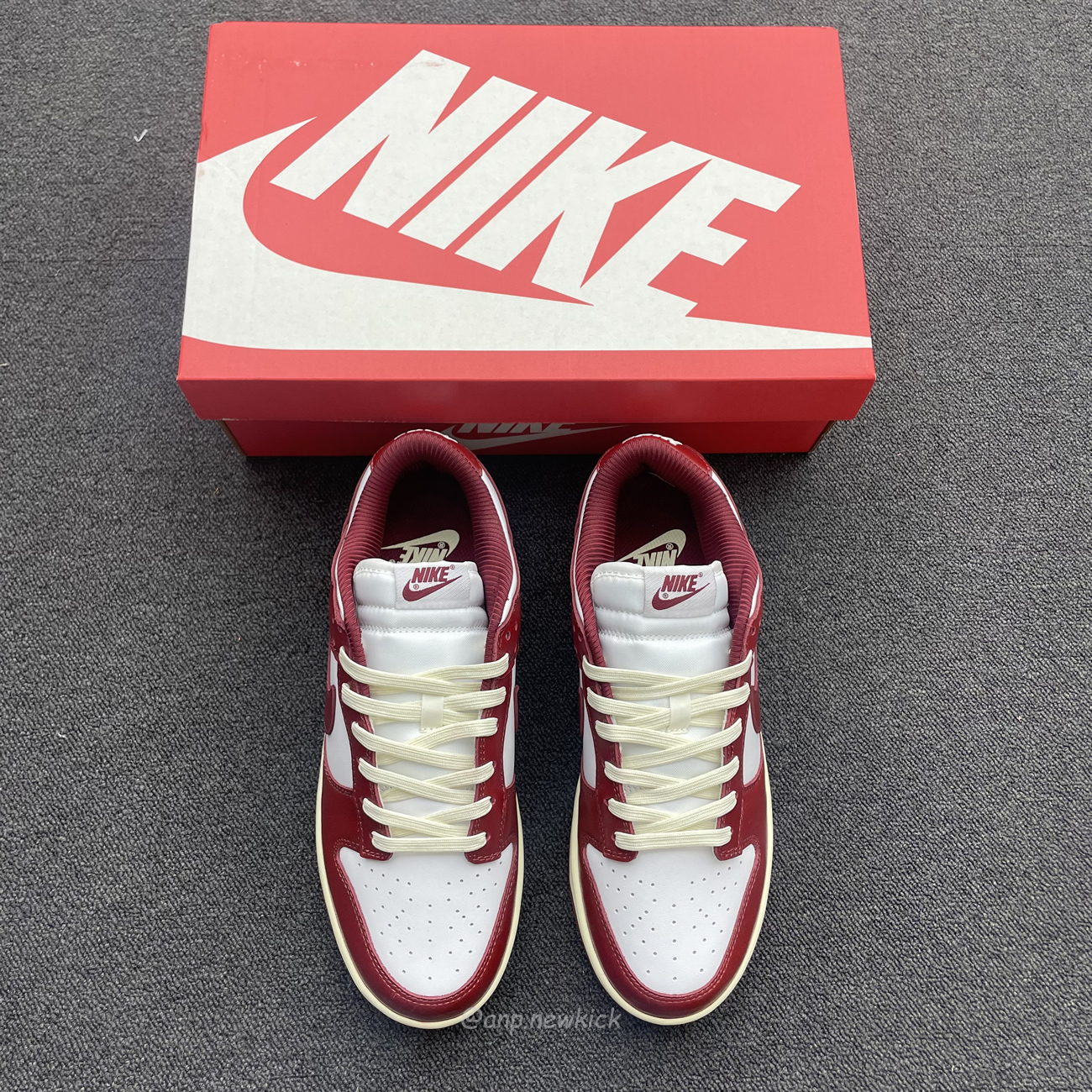 Nike Dunk Low Prm Vintage Team Red Fj4555 100 (7) - www.newkick.vip
