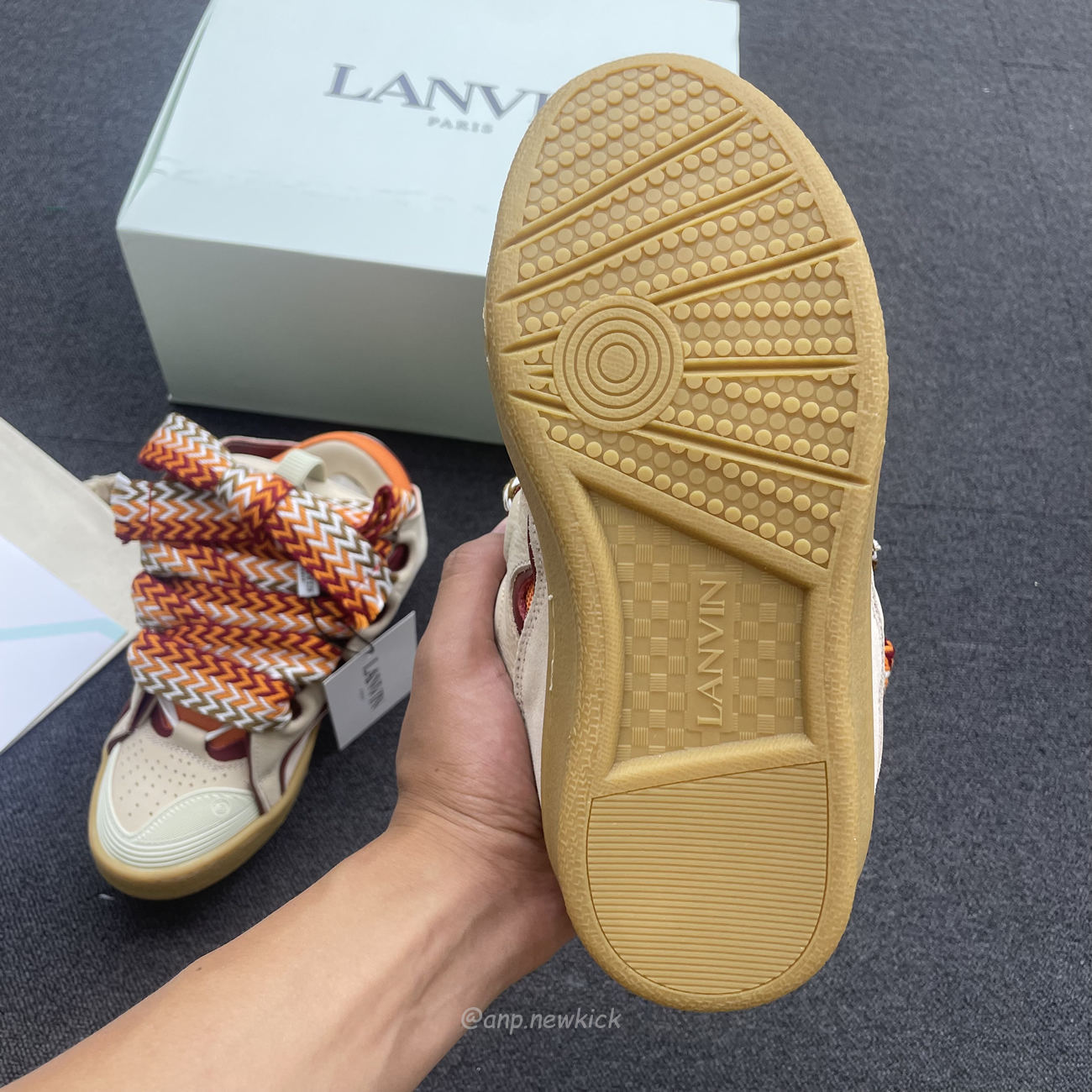 Lanvin Curb Sneakers Fmskrk11dragb518 (5) - www.newkick.vip