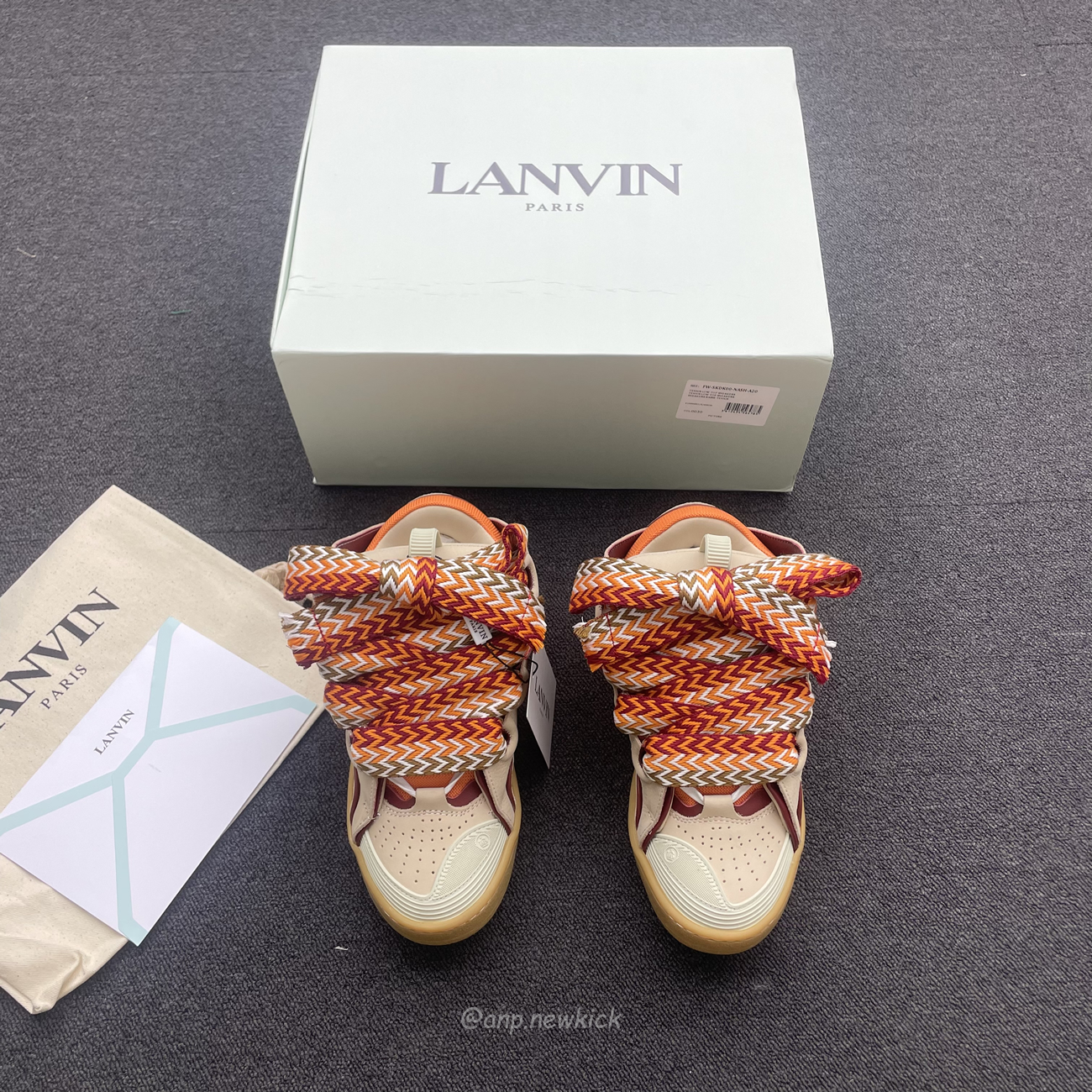 Lanvin Curb Sneakers Fmskrk11dragb518 (10) - www.newkick.vip