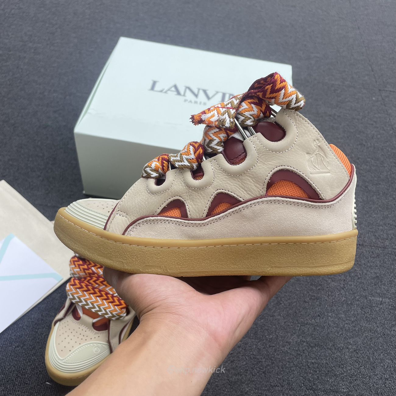 Lanvin Curb Sneakers Fmskrk11dragb518 (2) - www.newkick.vip