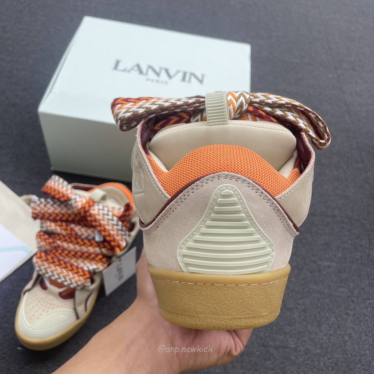 Lanvin Curb Sneakers Fmskrk11dragb518 (3) - www.newkick.vip