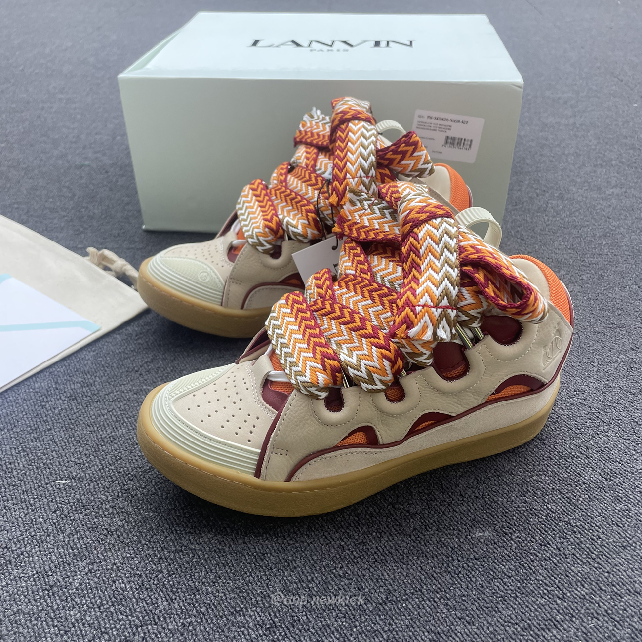 Lanvin Curb Sneakers Fmskrk11dragb518 (7) - www.newkick.vip