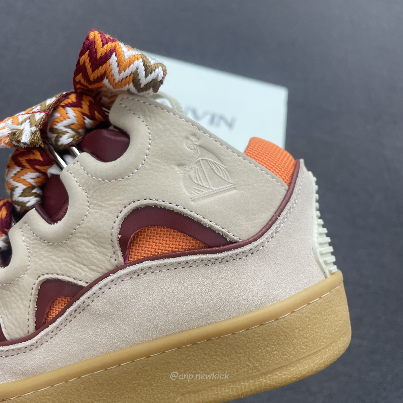 Lanvin Curb Sneakers Fmskrk11dragb518 (9) - www.newkick.vip