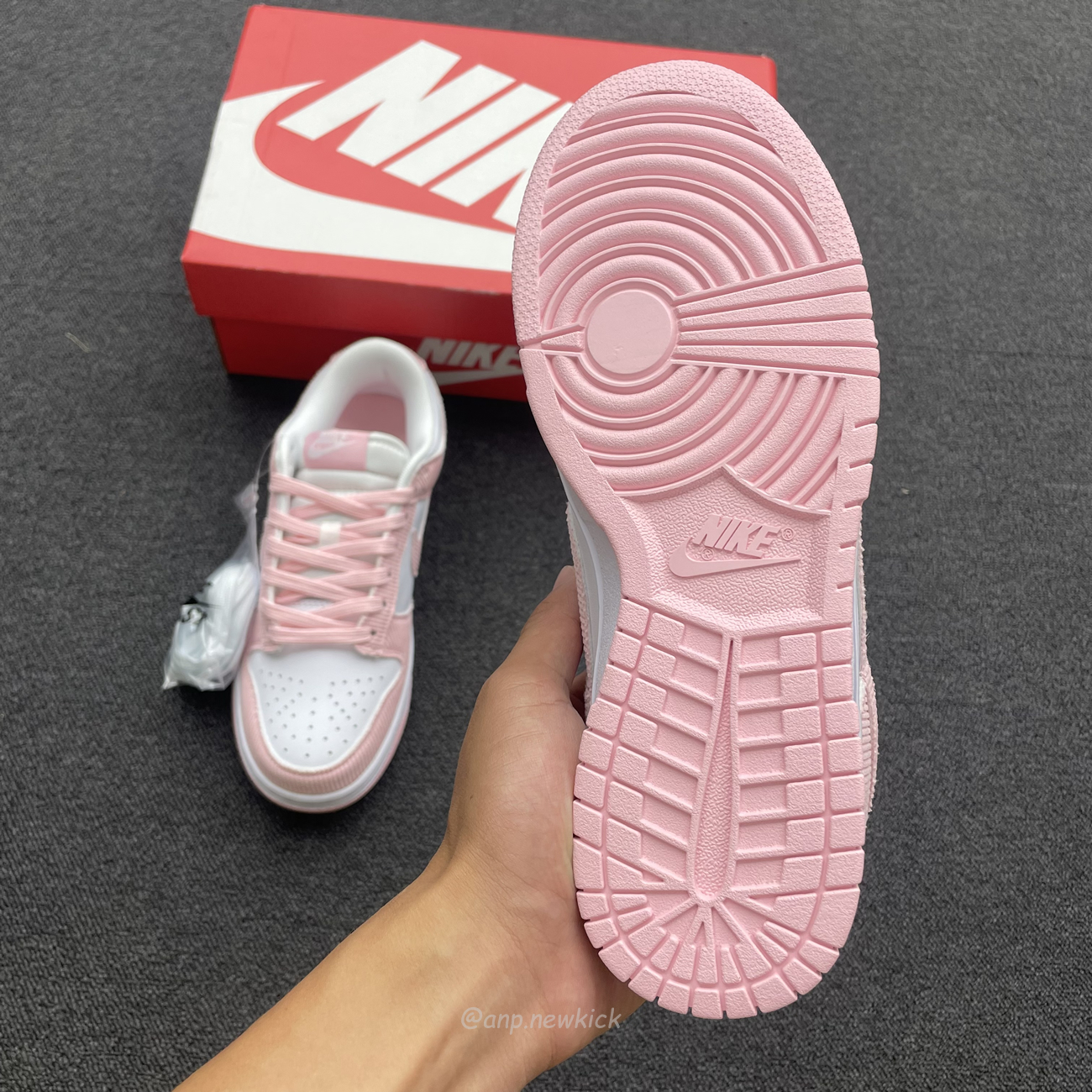 Nike Dunk Low Pink Corduroy Fn7167 100 (8) - www.newkick.vip