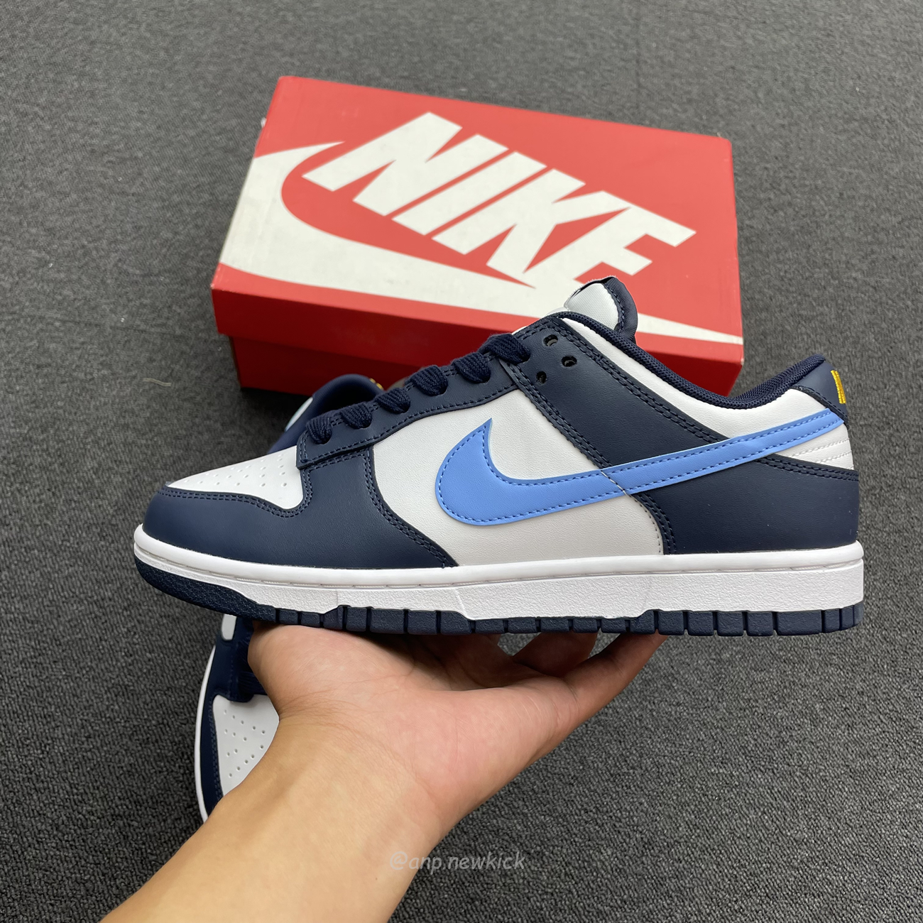 Nike Dunk Low Midnight Navy University Blue Fn7800 400 (10) - www.newkick.vip
