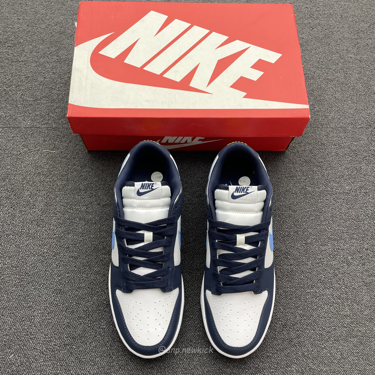 Nike Dunk Low Midnight Navy University Blue Fn7800 400 (8) - www.newkick.vip
