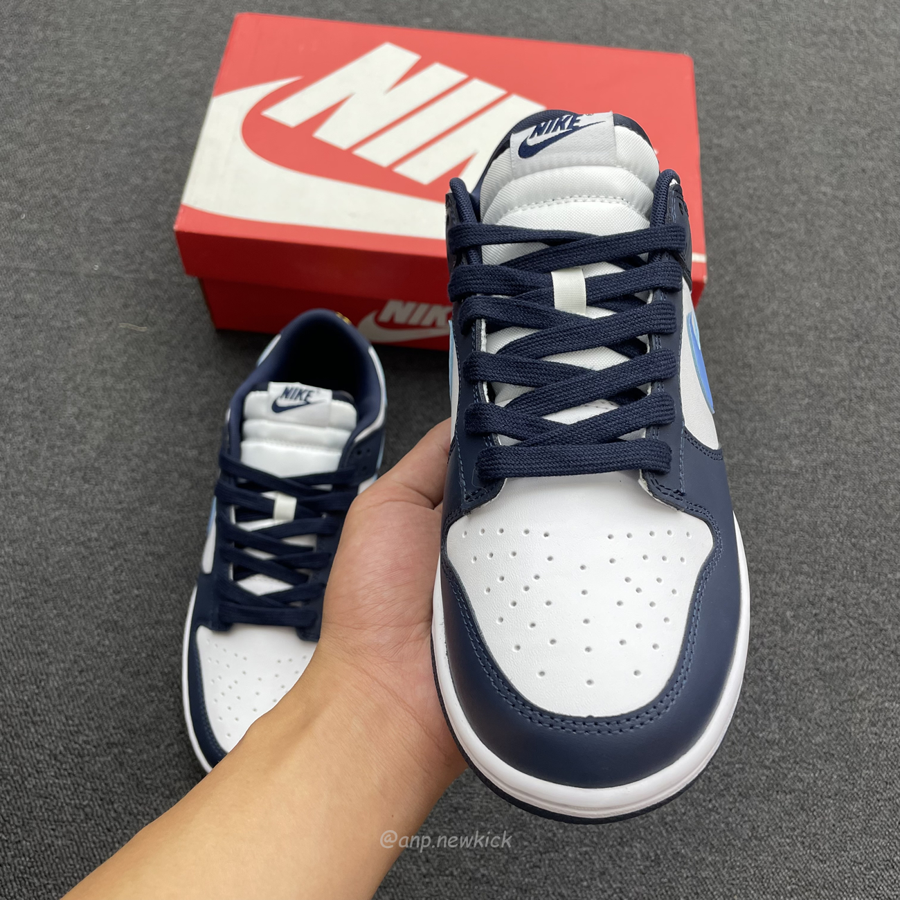 Nike Dunk Low Midnight Navy University Blue Fn7800 400 (9) - www.newkick.vip