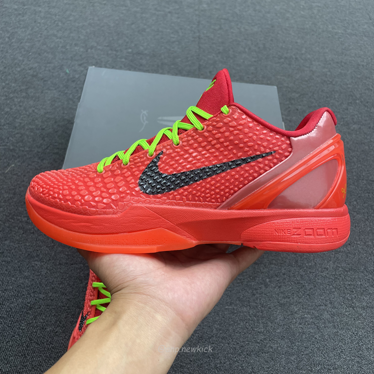 Nike Kobe 6 Protro Reverse Grinch Fv4921 600 (36) - www.newkick.vip