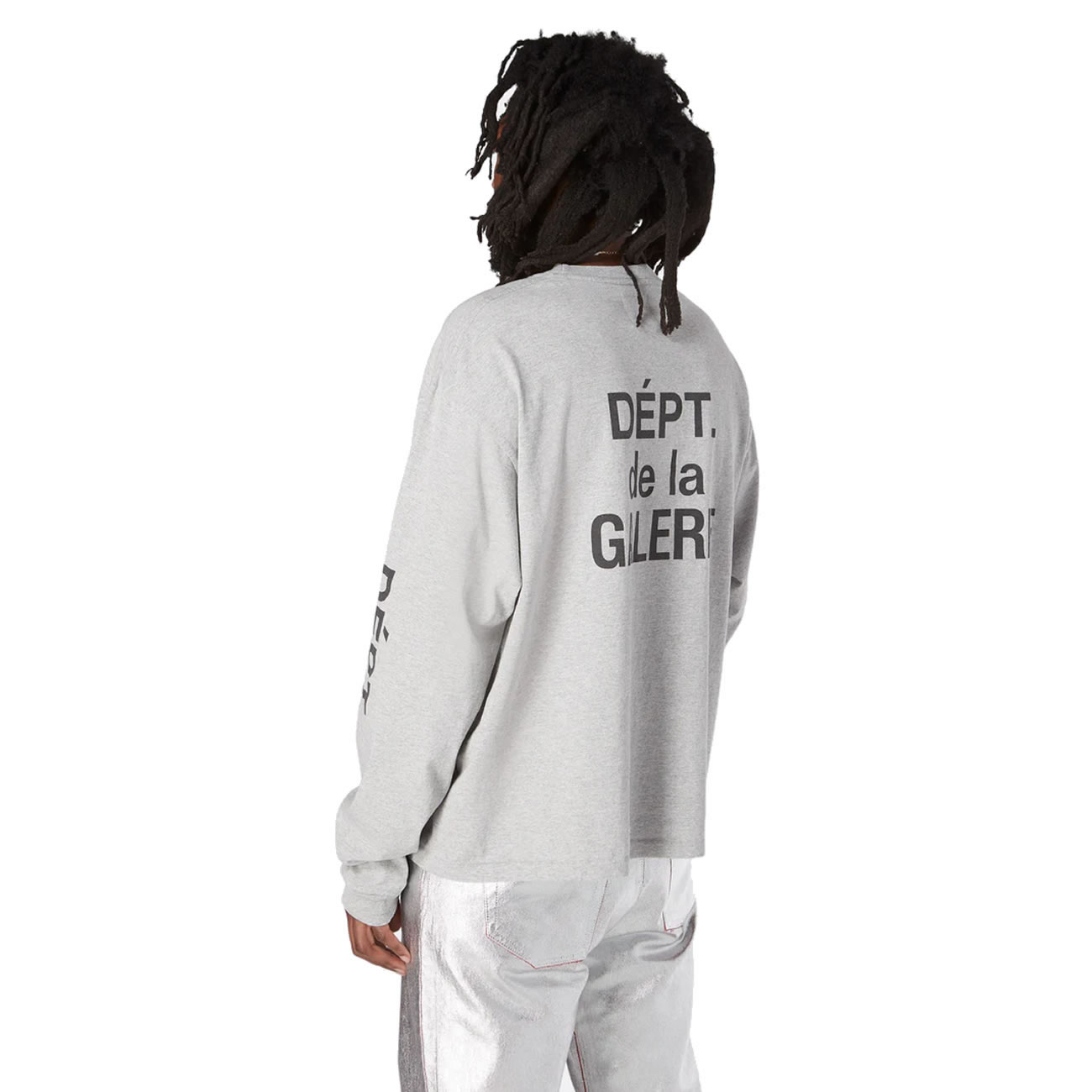 Gallery Dept. French Collector L S Tee White Blue Fw21 (6) - www.newkick.vip