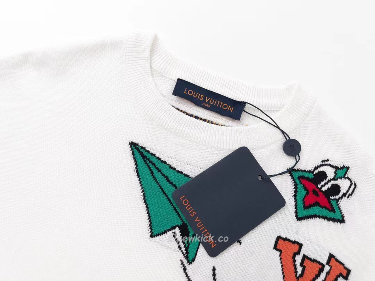 Louis Vuitton Everyday Lv Crewneck Green Black White (19) - www.newkick.vip