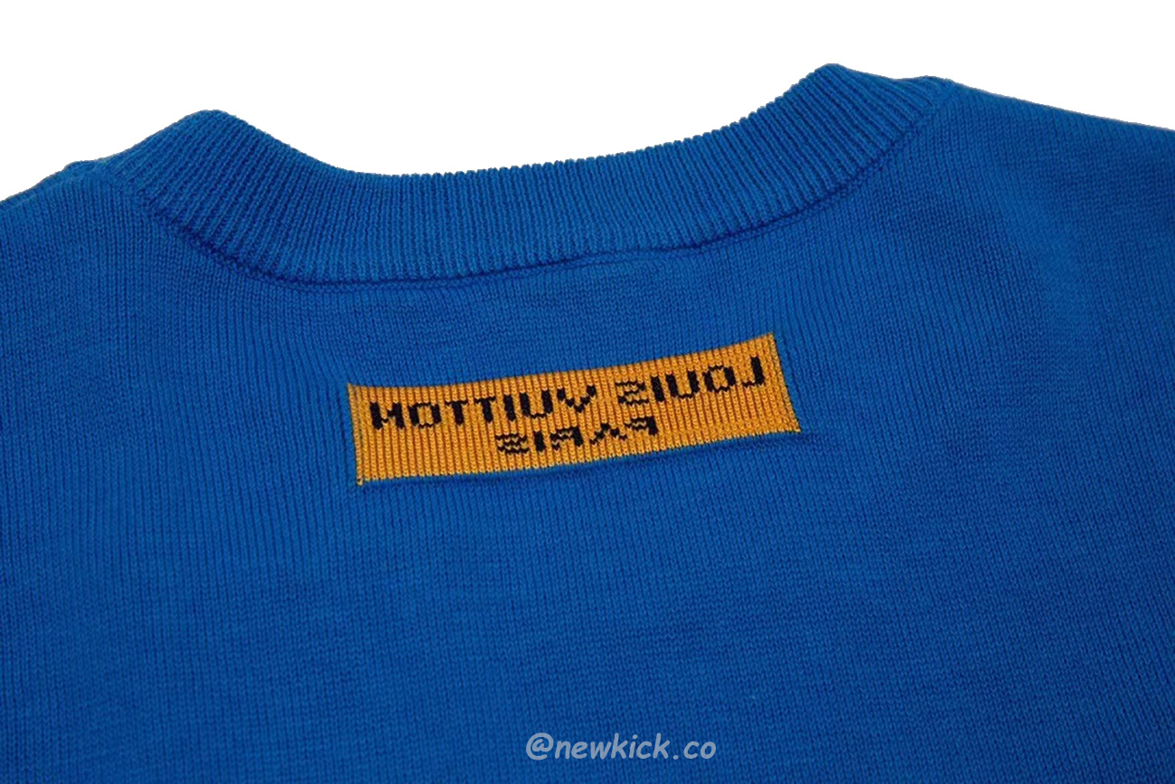 Louis Vuitton Everyday Lv Crewneck Green Black White (5) - www.newkick.vip