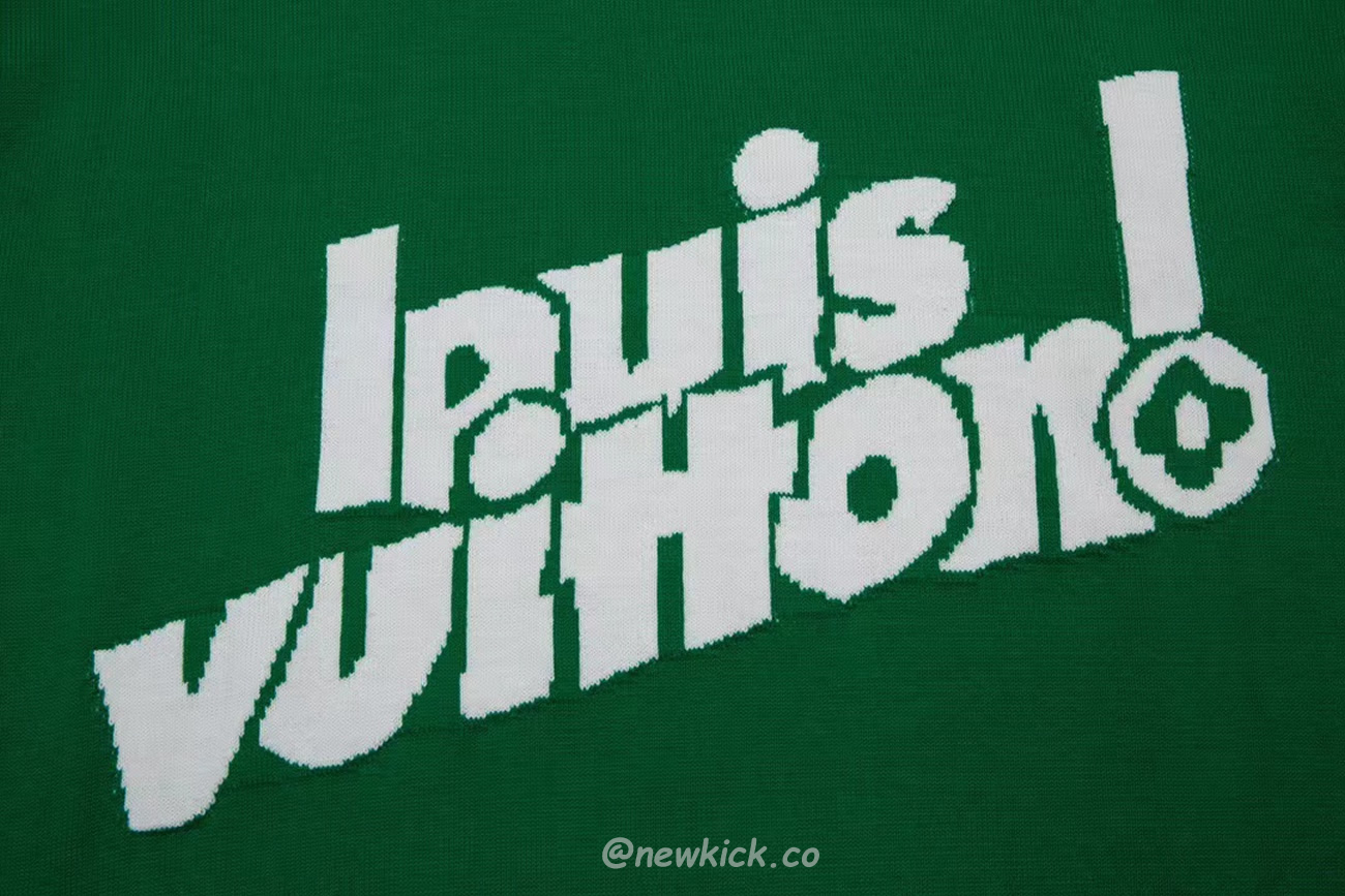 Louis Vuitton Everyday Lv Crewneck Green Black White (17) - www.newkick.vip