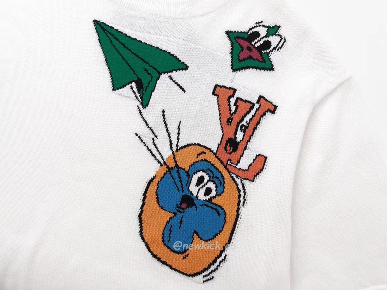 Louis Vuitton Everyday Lv Crewneck Green Black White (26) - www.newkick.vip