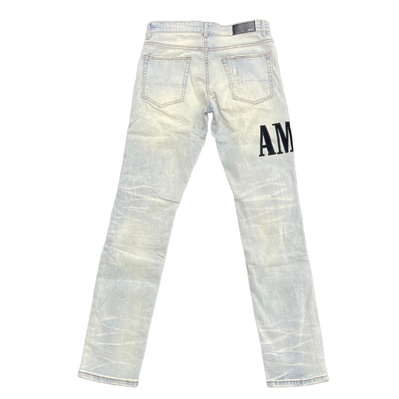 Amiri Core Applique Jean Clay Indigo Fw22 (7) - www.newkick.vip