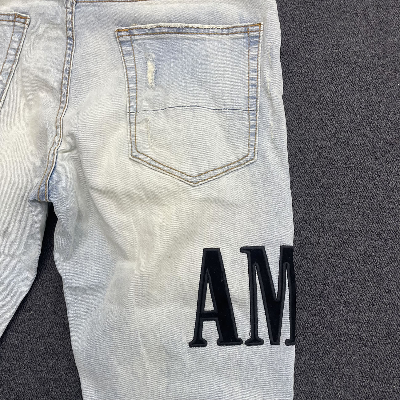 Amiri Core Applique Jean Clay Indigo Fw22 (4) - www.newkick.vip