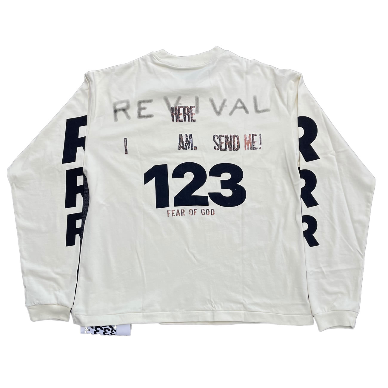 Fear Of God X Rrr123 Revival Ls T Shirt Ivory Fw22 (6) - www.newkick.vip