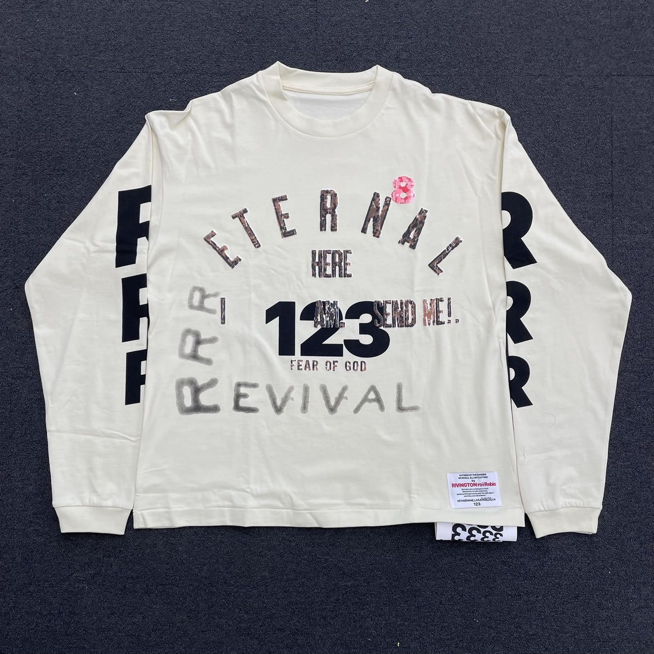 Fear Of God X Rrr123 Revival Ls T Shirt Ivory Fw22 (4) - www.newkick.vip