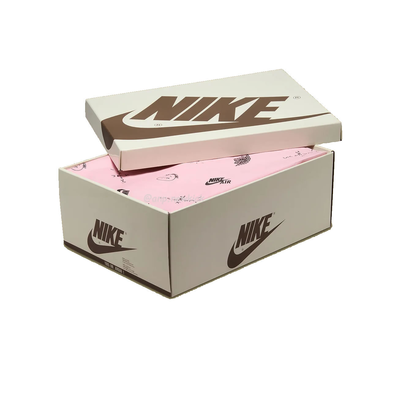 Air Jordan 1 Retro Low Golf Travis Scott Neutral Olive Fz3124 200 (19) - www.newkick.vip