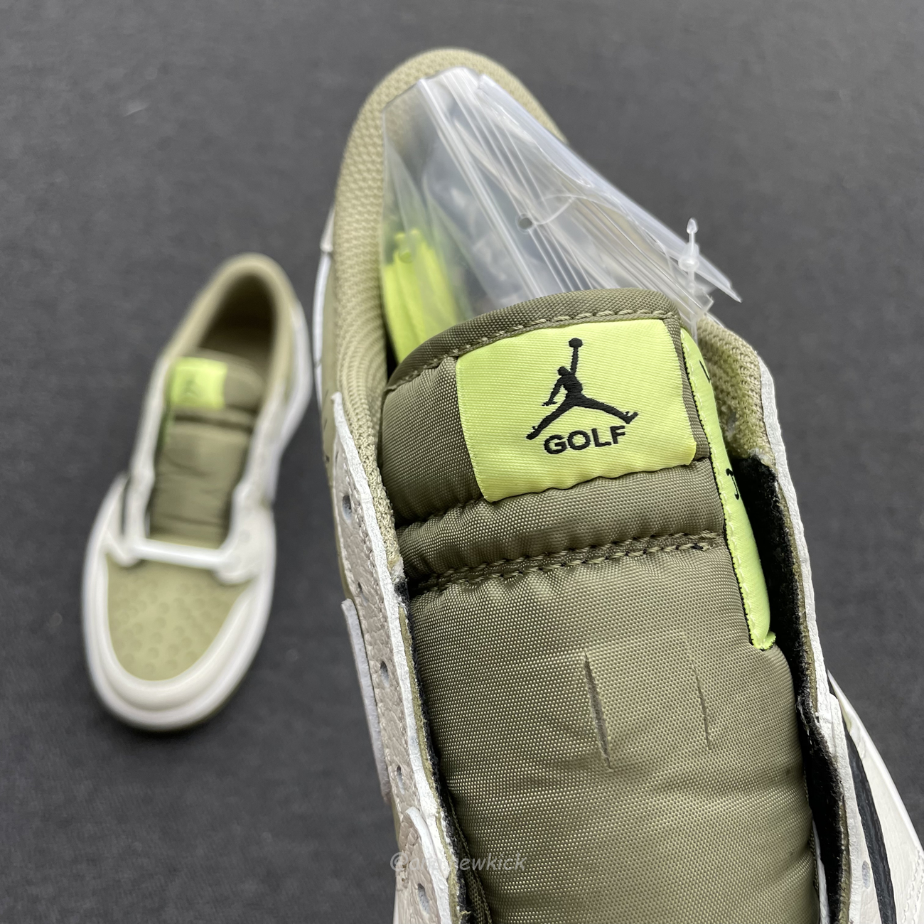Air Jordan 1 Retro Low Golf Travis Scott Neutral Olive Fz3124 200 (6) - www.newkick.vip