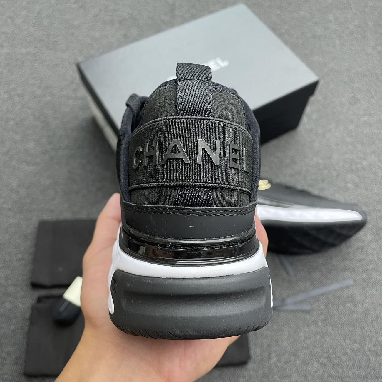 Chanel Casual Style Plain Logo Low Top Sneakers (14) - www.newkick.vip