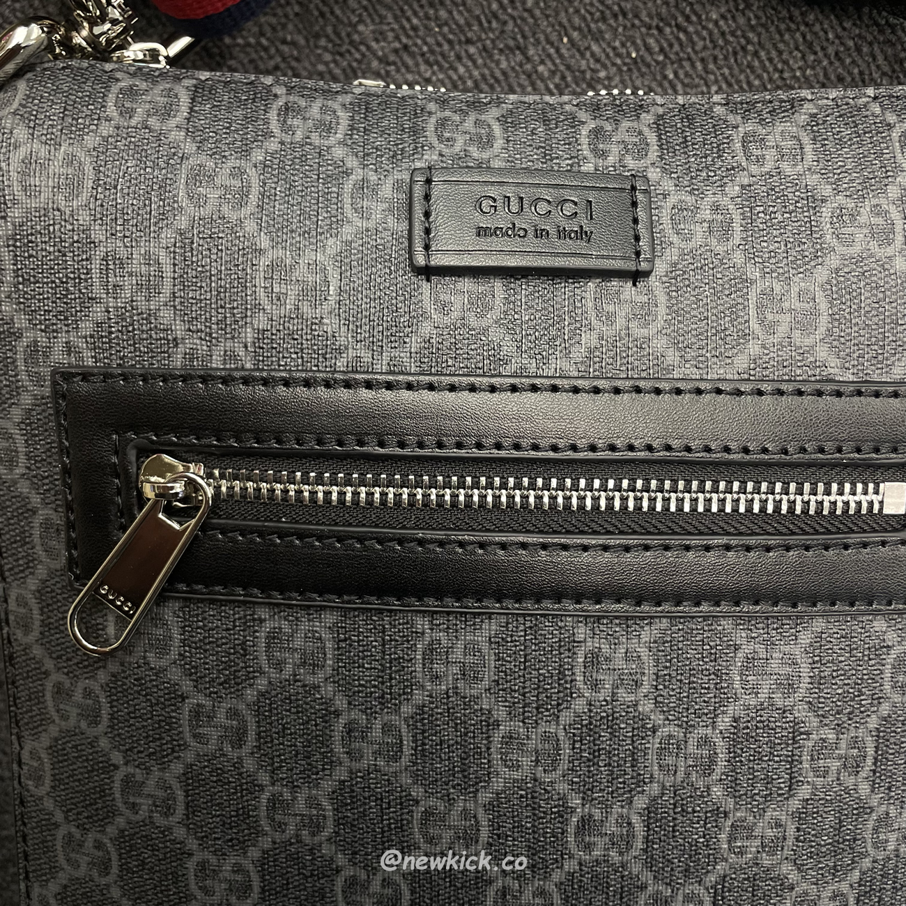 Gucci Gg Black Small Messenger Bag 523599 K5rln 1095 (7) - www.newkick.vip