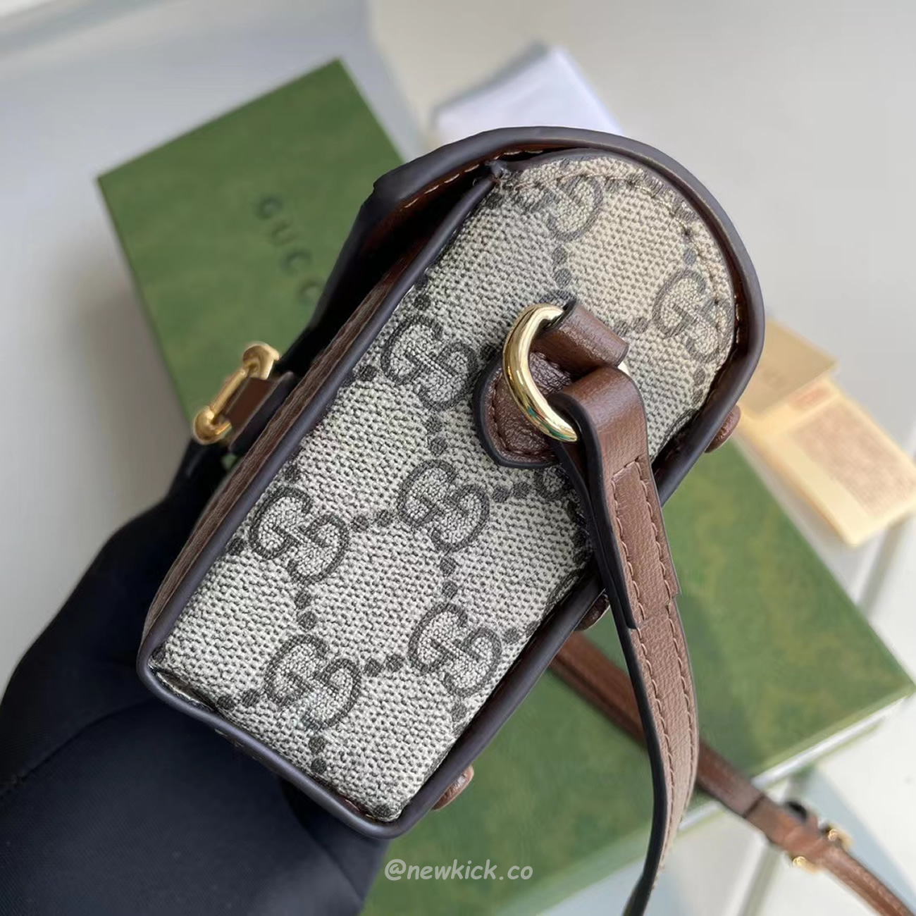 Gucci Horsebit 1955 Mini Handbag 699296 92tcg 8563 (3) - www.newkick.vip Gucci Horsebit 1955 Mini Handbag 699296 92tcg 8563 (3) - www.newkick.vip