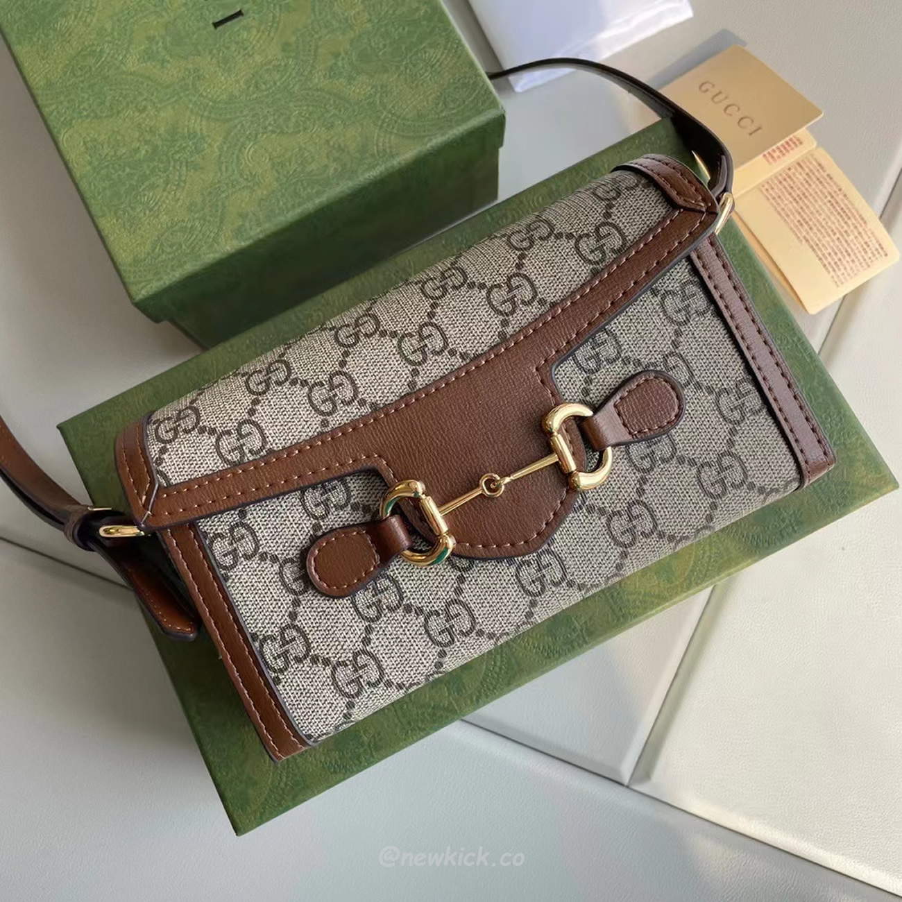 Gucci Horsebit 1955 Mini Handbag 699296 92tcg 8563 (10) - www.newkick.vip
