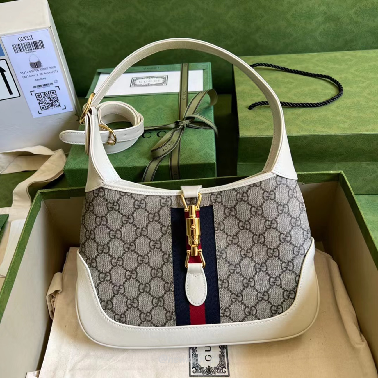 Gucci Jackie 1961 Shoulder Bag 636706 Huhhg 9794 (5) - www.newkick.vip