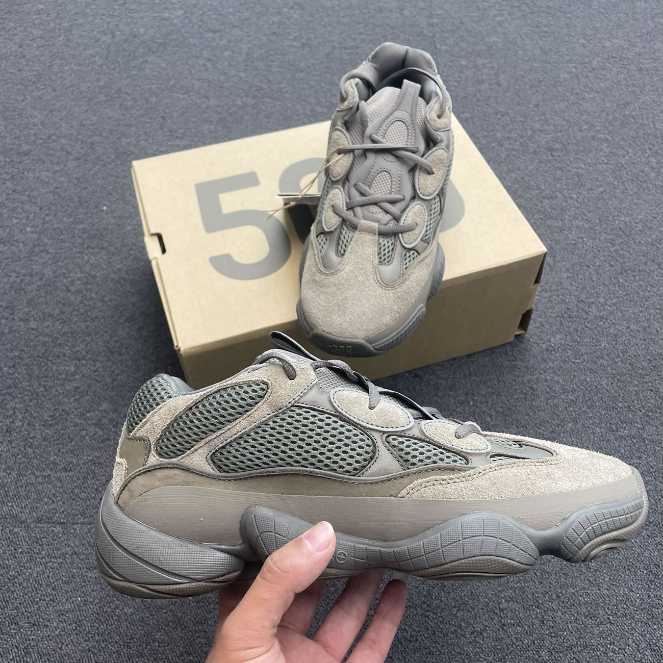 Adidas Yeezy 500 Clay Brown Gx3606 (8) - www.newkick.vip