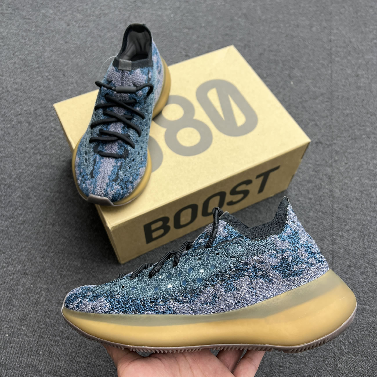 Adidas Yeezy Boost 380 Covellite Gz0454 (3) - www.newkick.vip Adidas Yeezy Boost 380 Covellite Gz0454 (3) - www.newkick.vip