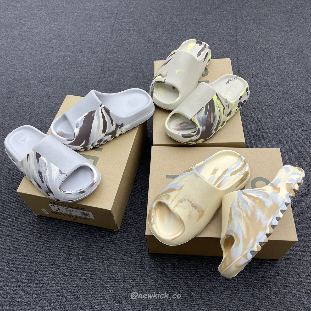 Adidas Yeezy X Kanye West Slide Bone (5) - www.newkick.vip