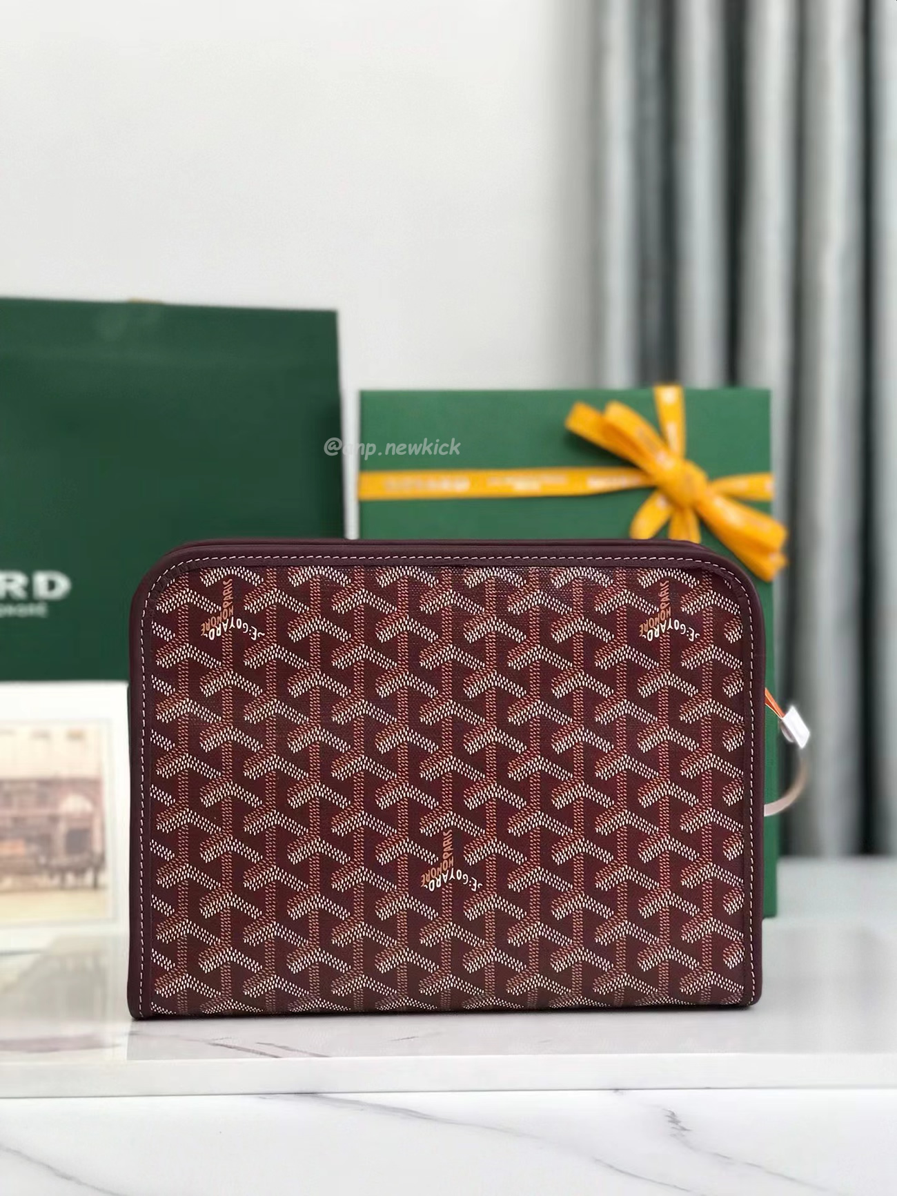 Goyard Jouvence Toiletry Bag Mm Green Black White Blue Purple Red Yellow (59) - www.newkick.vip Goyard Jouvence Toiletry Bag Mm Green Black White Blue Purple Red Yellow (59) - www.newkick.vip