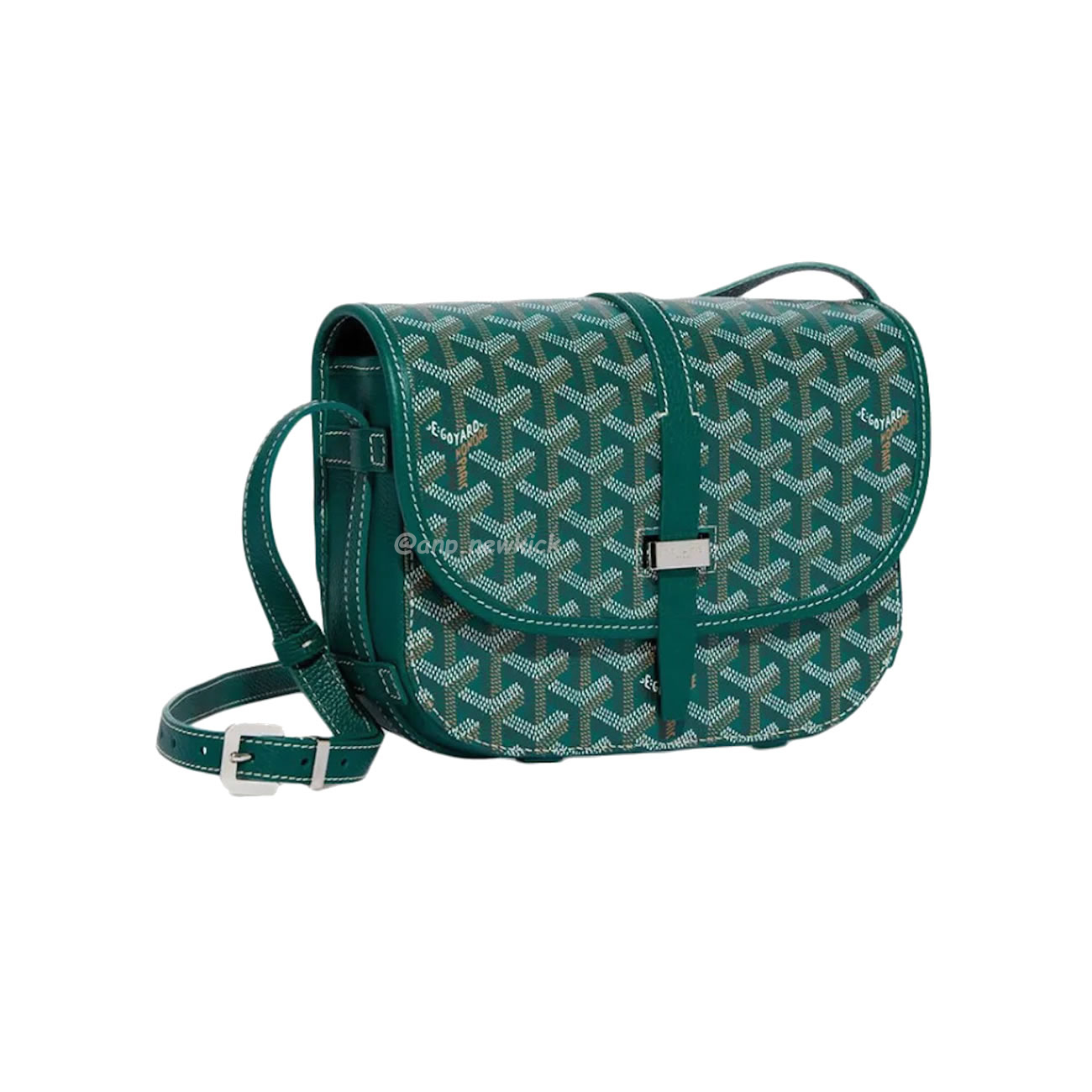 Goyard Belvedere Pm Green Red Sky Blue Black Yellow (27) - www.newkick.vip