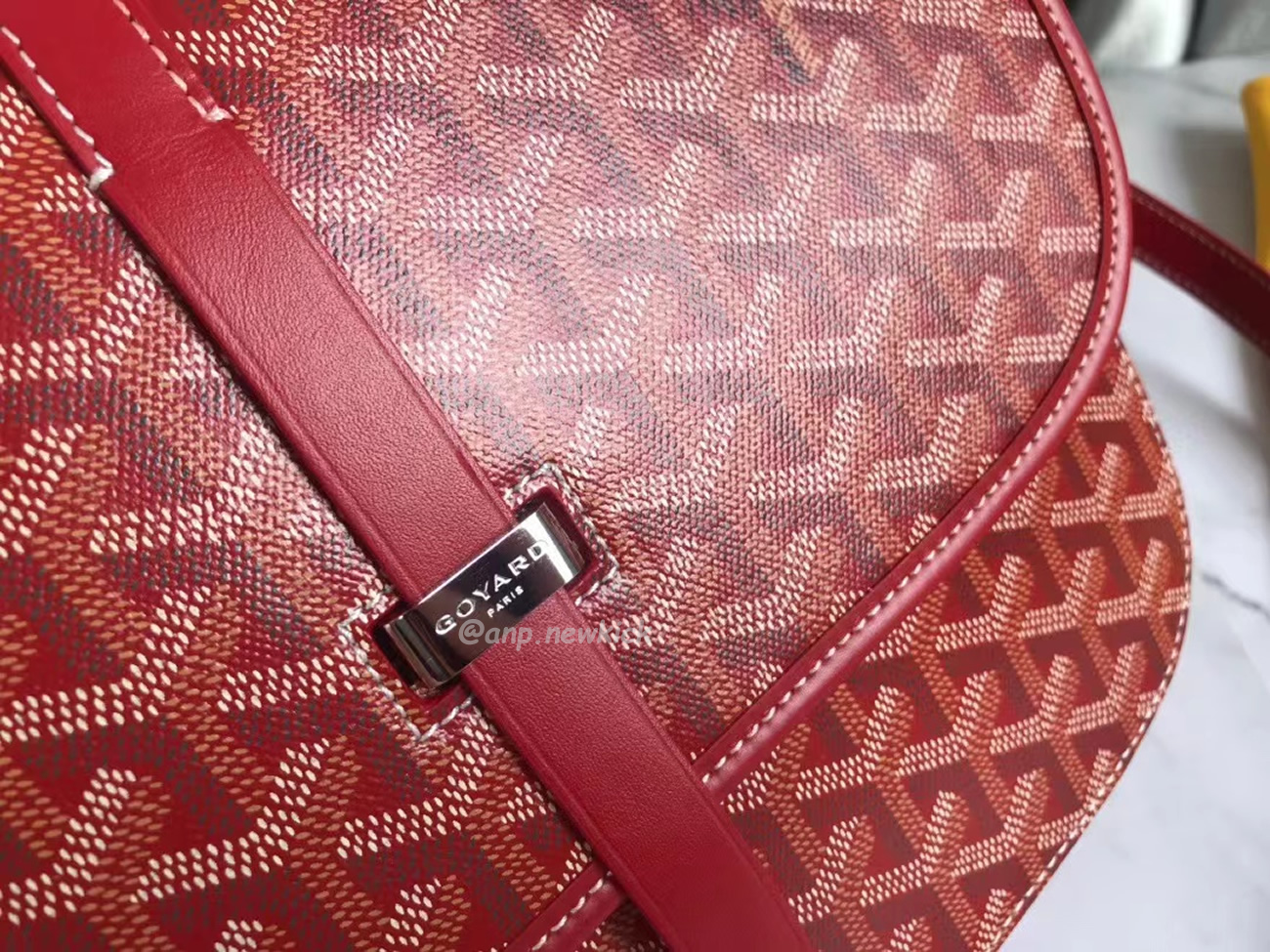 Goyard Belvedere Pm Green Red Sky Blue Black Yellow (22) - www.newkick.vip