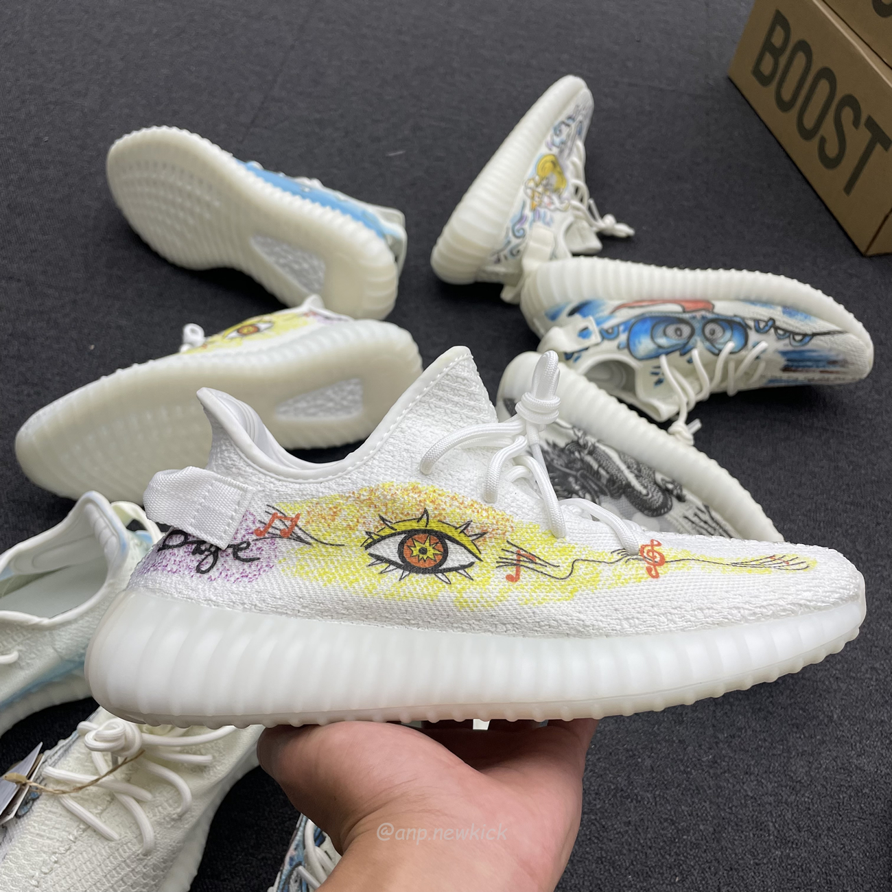 Adidas Yeezy Boost 350 V2 Bone Graffiti Hq6316 (2) - www.newkick.vip Adidas Yeezy Boost 350 V2 Bone Graffiti Hq6316 (2) - www.newkick.vip
