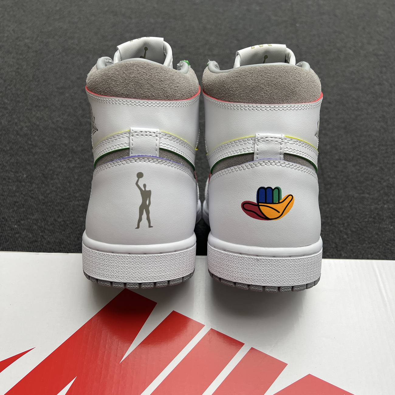 Air Jordan 1 Retro High Daniel Arsham Grey H022 (5) - www.newkick.vip