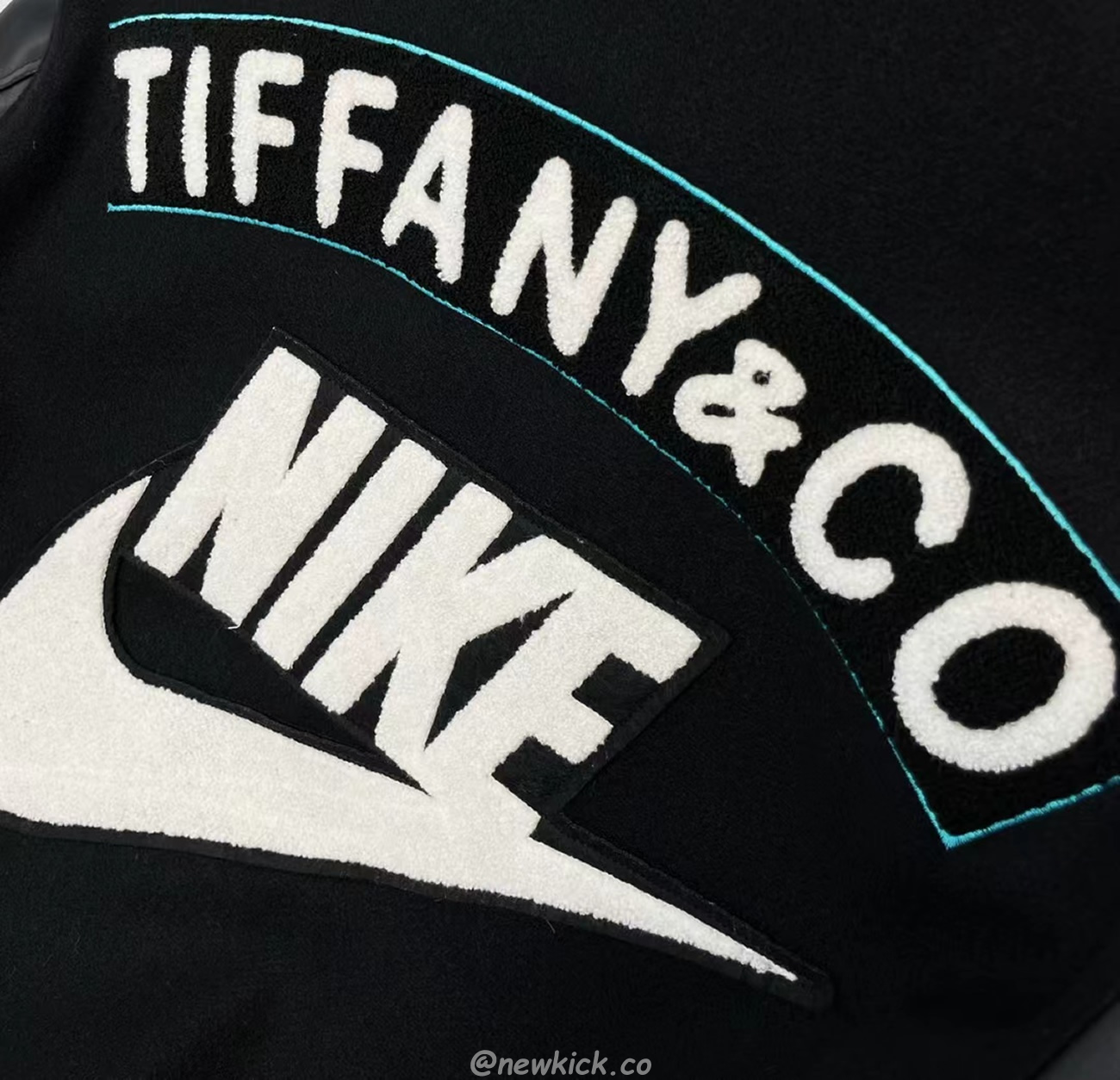 Nike X Tiffany Embroidered Baseball Jersey (4) - www.newkick.vip