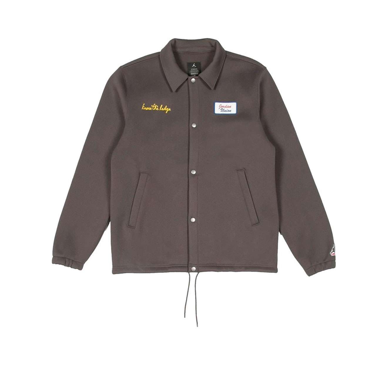Jordan X Union Coaches Jacket Ironstone Fw20 (1) - www.newkick.vip