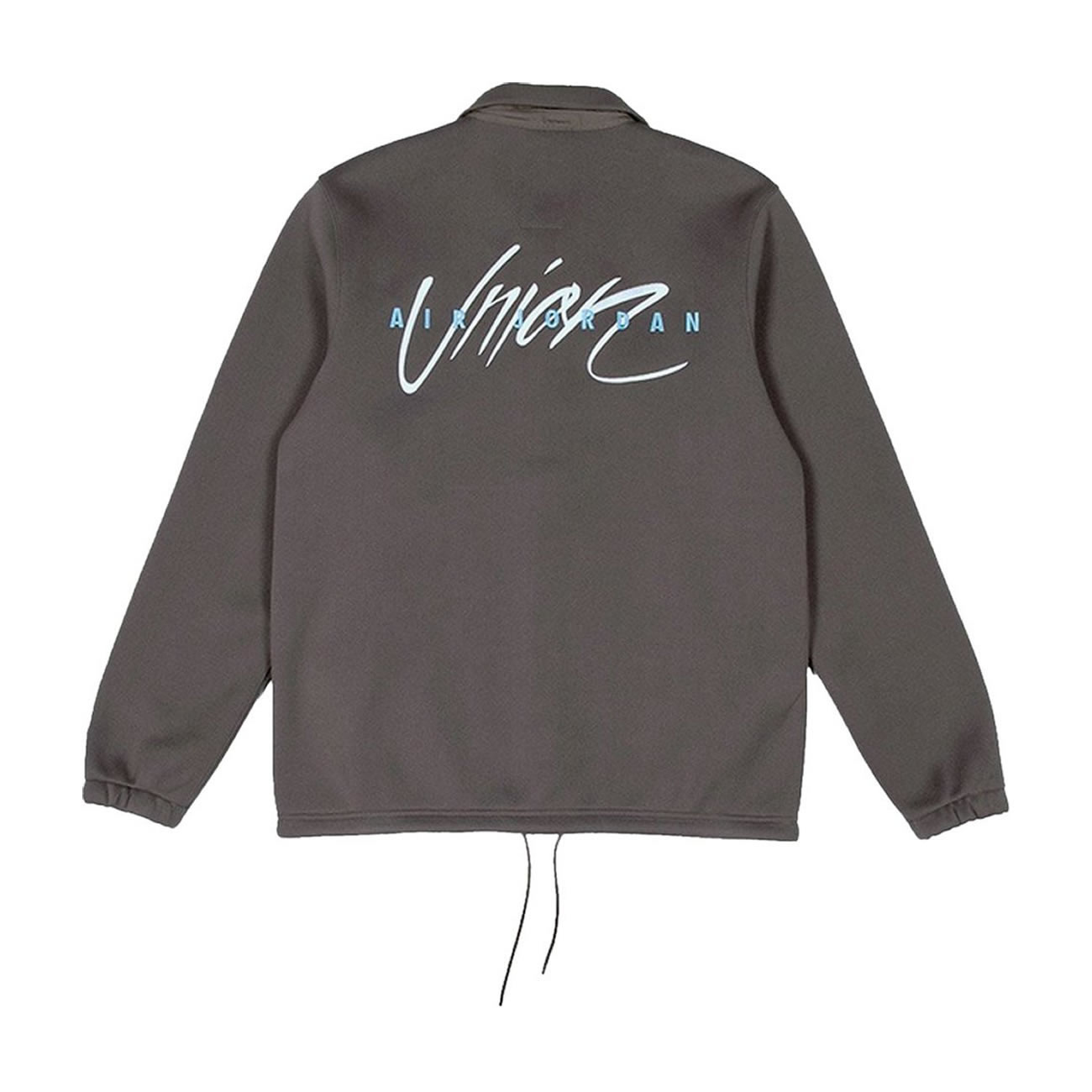 Jordan X Union Coaches Jacket Ironstone Fw20 (2) - www.newkick.vip