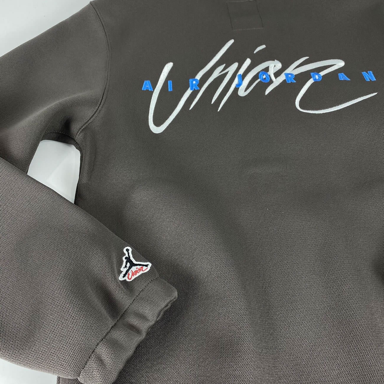 Jordan X Union Coaches Jacket Ironstone Fw20 (4) - www.newkick.vip