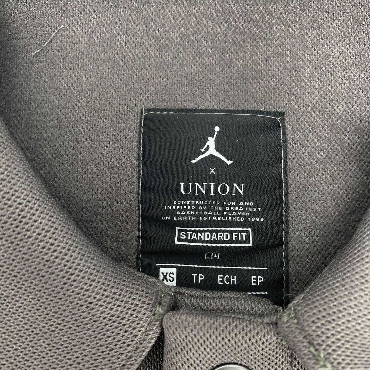 Jordan X Union Coaches Jacket Ironstone Fw20 (6) - www.newkick.vip