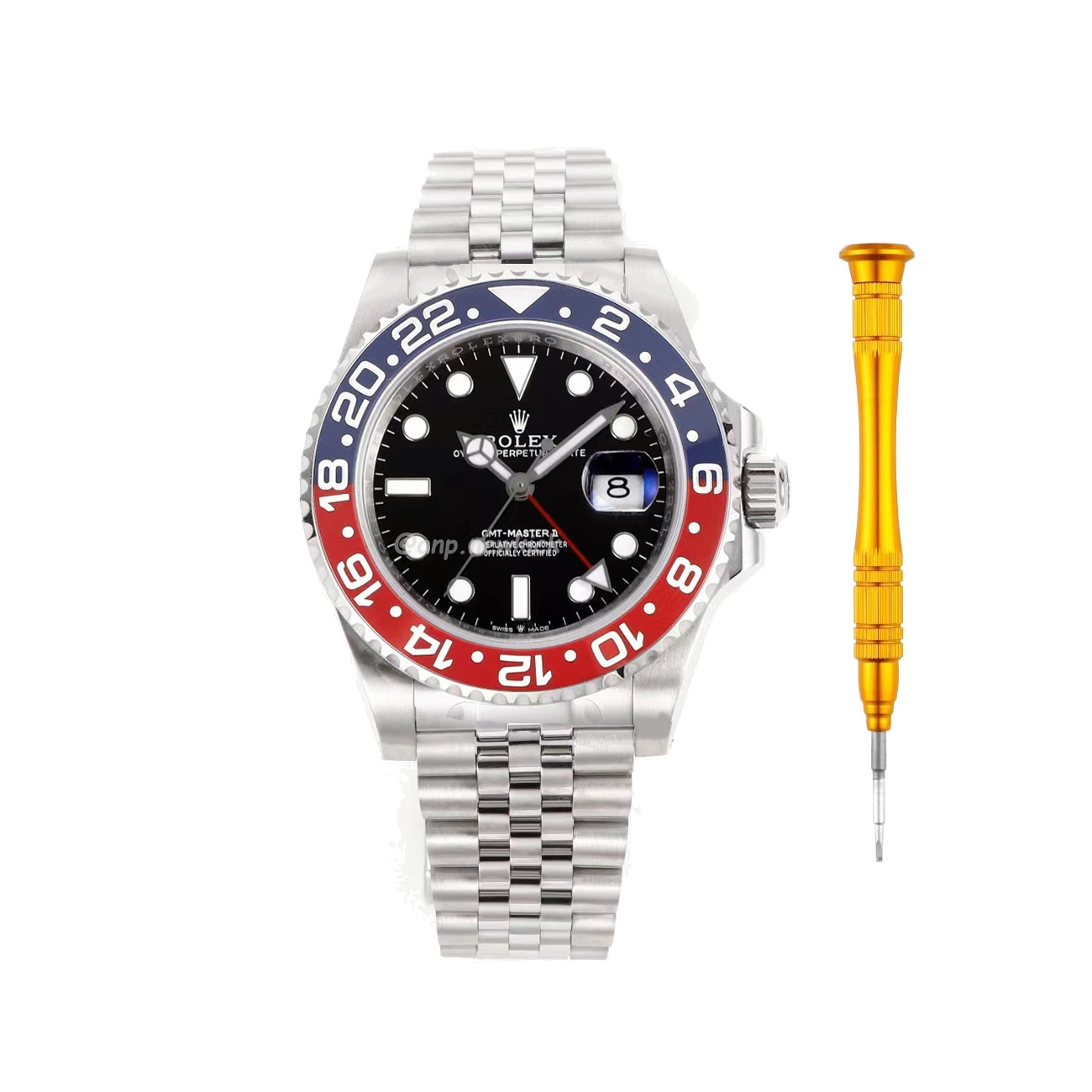 Rolex Gmt Master Ii Battgirl Pepsi Jubilee (14) - www.newkick.vip